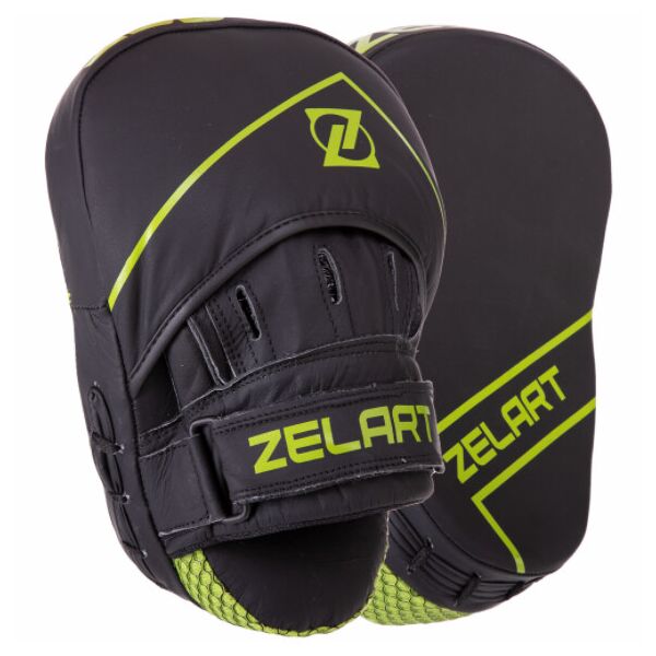 

Лапа Изогнутая для бокса и единоборств Zelart VL-3148 25x18x5см 2шт Черный-салатовый