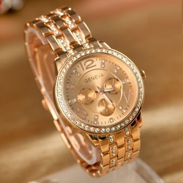

Наручные часы Geneva женские Geneva RoseGold