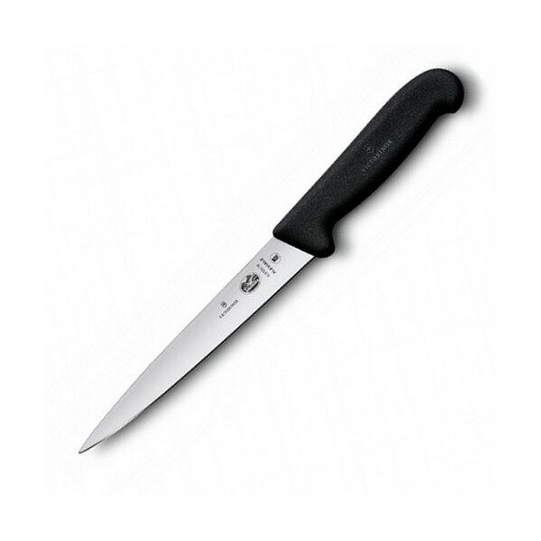 

Нож Victorinox Fibrox Filleting Flex 18 см Черный