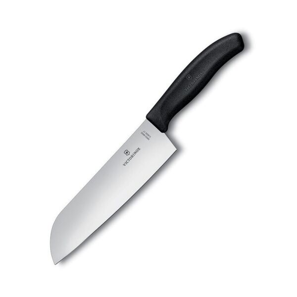

Нож кухонный Victorinox SwissClassic Santoku 17 см в блистере Черный
