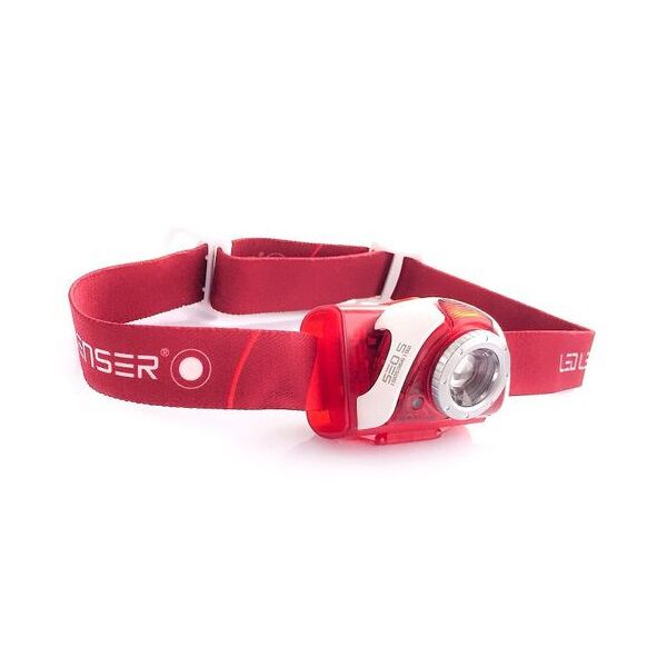 

Фонарь налобный LedLenser Seo 5 в блистере Красный