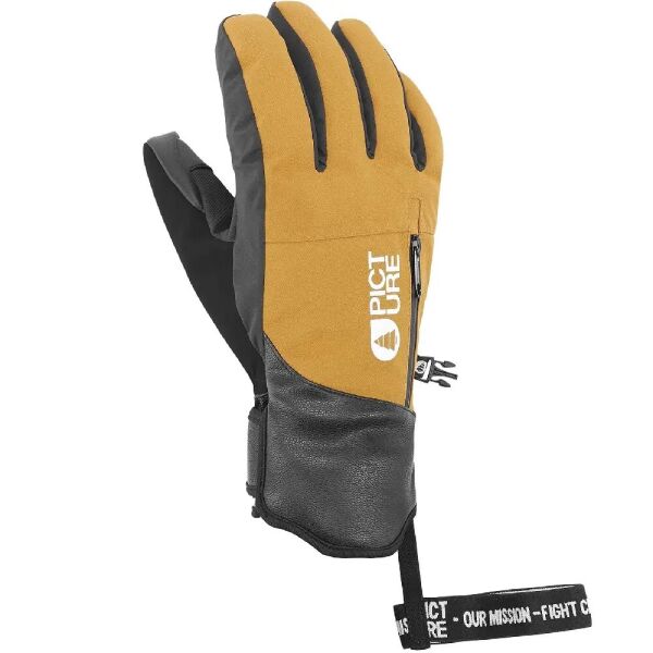 

Перчатки Picture Organic Madson 10 Черный-Желтый