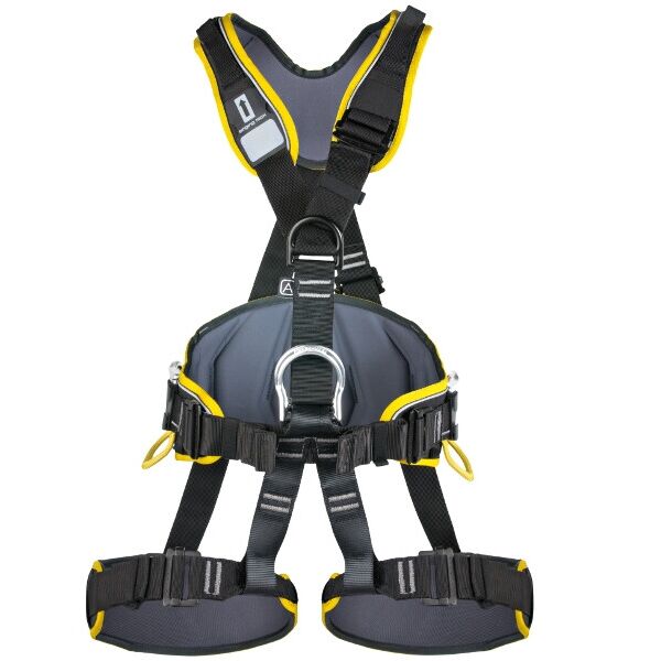 

Система страховочная Singing Rock Profi Worker standart 3D S Черный-Желтый