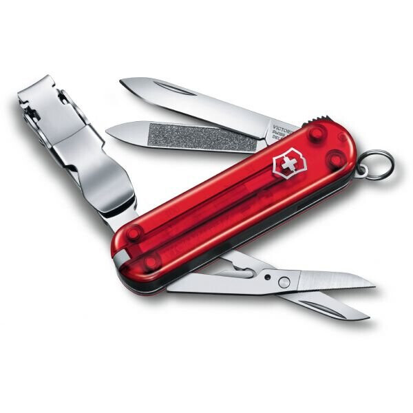 

Нож туристический Victorinox Nailclip 580 Красный