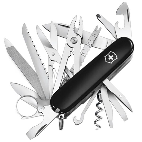 

Нож складной, мультитул Victorinox Swisschamp (91 мм, 33 функции) Черный