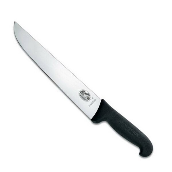 

Нож кухонный для нарезки Victorinox Fibrox 25 см Черный
