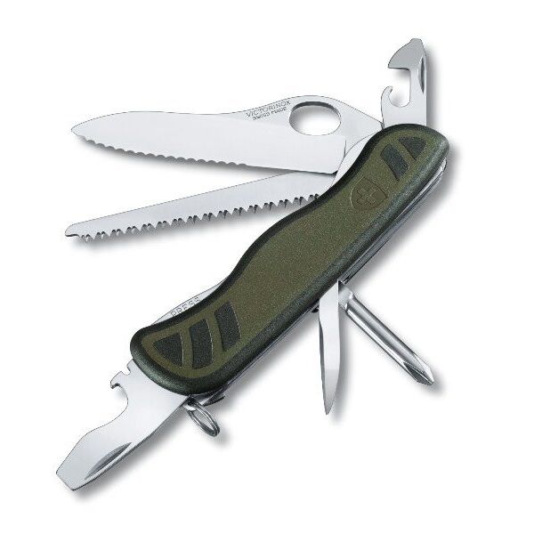 

Нож Victorinox MILITARY Onehand Темно-Зеленый
