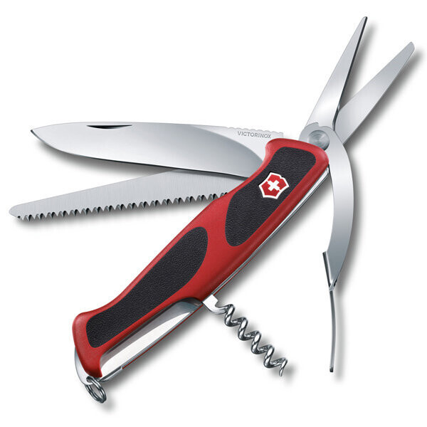

Нож складной Victorinox Delemont RangerGrip 71 Gardener Черный-Красный
