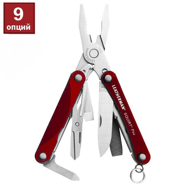 

Мультитул Leatherman Squirt PS4 Красный