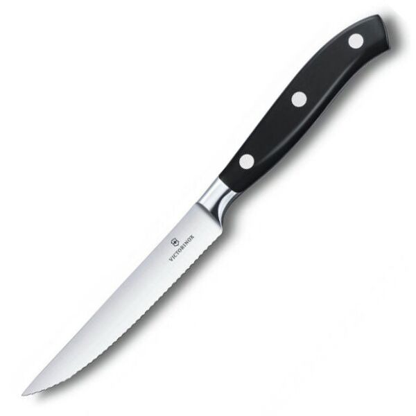 

Нож Victorinox Grand Maitre Tomato & Steak 12см Черный
