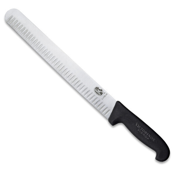 

Hож кухонный для нарезки Victorinox Fibrox 30 см черный Черный