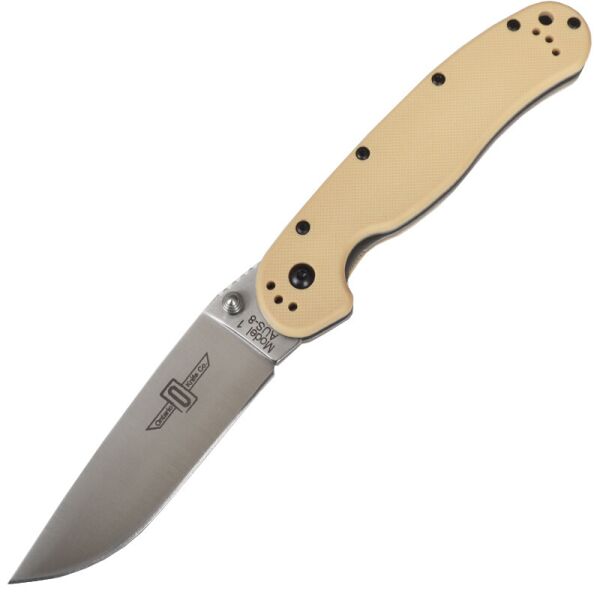 

Нож складной Ontario RAT-1 Бежевый