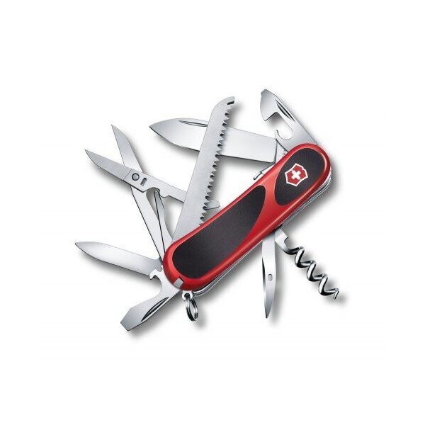 

Нож складной Victorinox Delemont EvoGrip S17 Черный-Красный