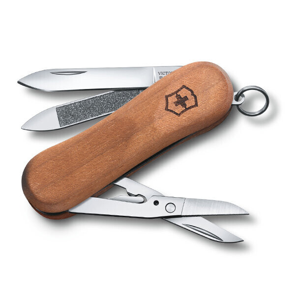 

Нож складной Victorinox Delemont EvoWood 81 Коричневый