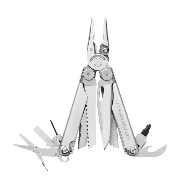 

Мультиинструмент Leatherman Wave Plus Серый