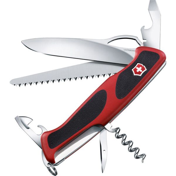 

Нож складной, мультитул Victorinox Rangergrip 79 (130 мм, 12 функций) Черный-Красный