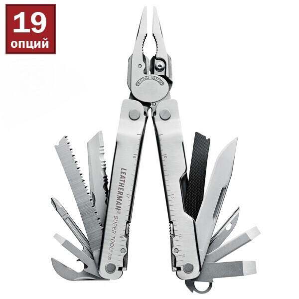 

Мультитул Leatherman Super Tool 300 подарочная коробка 4005574 Серый