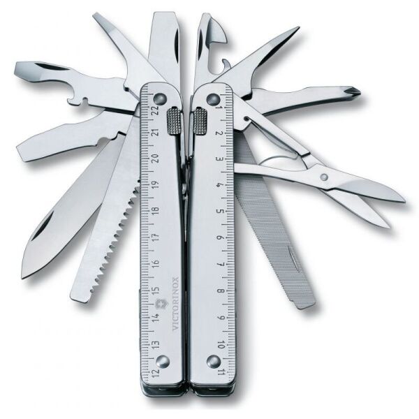 

Мультитул Victorinox Swisstool X Серебристый