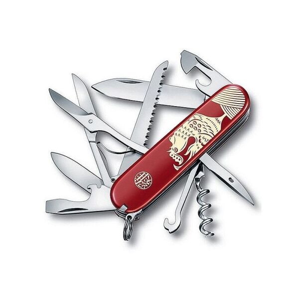 

Нож Victorinox Huntsman Year Of The Rooster Красный