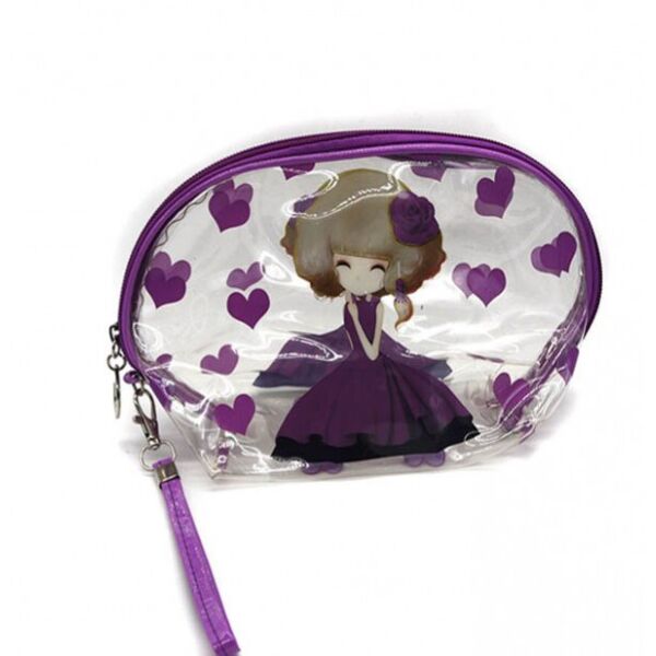 

Женская Косметичка Силиконовая Прозрачная С Узором Модель №Н-250-1 Размер 23 х 14 См Цвет В Ассортименте