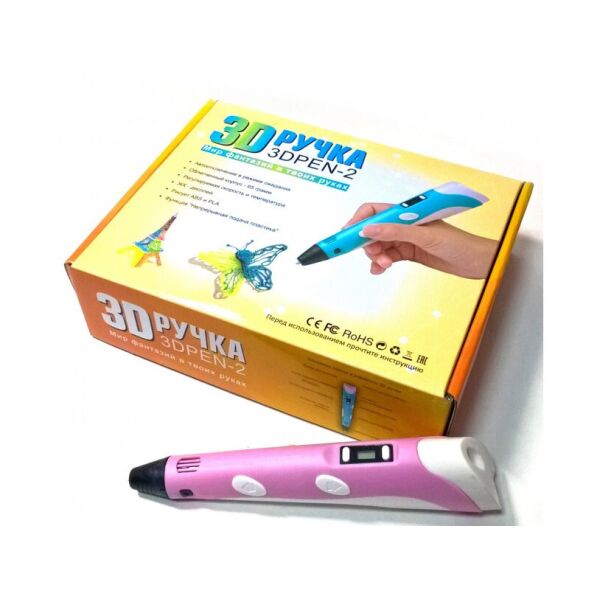 

Ручка 3D PEN 2 С Led Дисплеем 3Д Ручка 2 Поколения