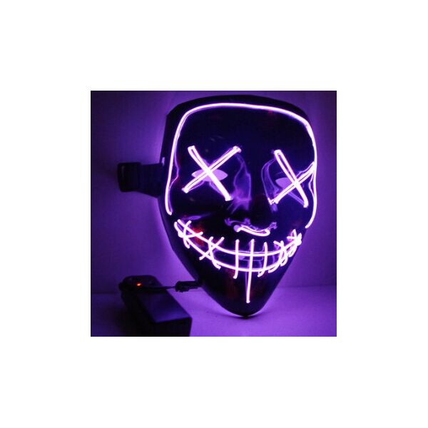 

Неоновая Маска Судная Ночь Led Mask Светящаяся Маска