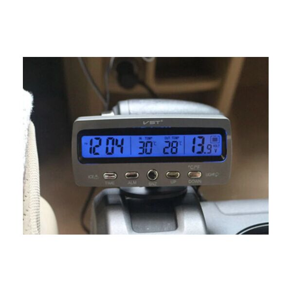 

Автомобильные Часы С Термометром VST 7045