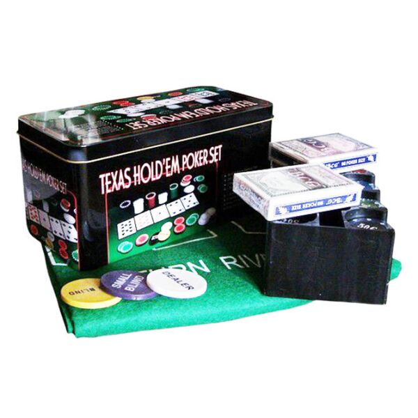 

Набор для Покера Texas Holdem Poker Set 200 Фишек