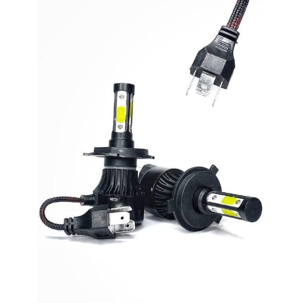 

Лампы автомобильные H4 LED Headlight S3 10000 Lm яркие автолампы ближнего и дальнего света cветодиодные с охлаждением