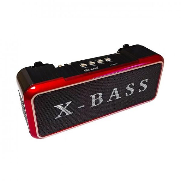 

Радиоприемник колонка GOLON RX 200BT 1800 мАч 6 Вт red/black