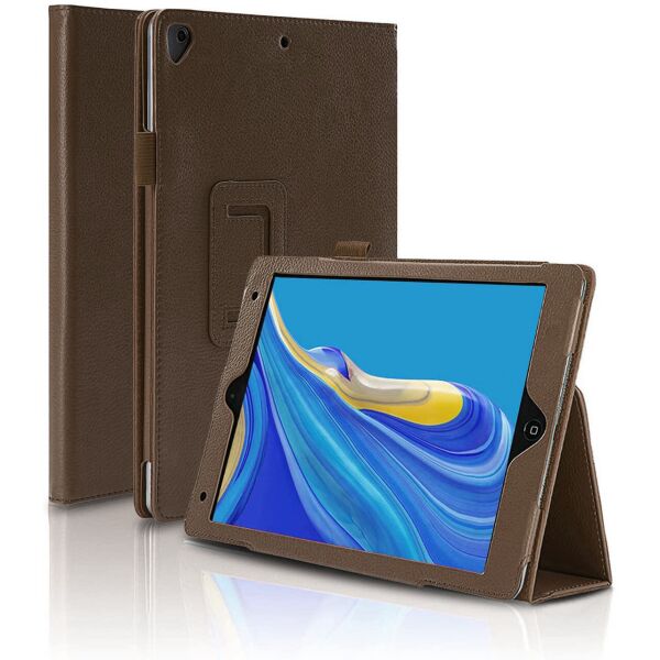 

Чехол-книжка Litchi Leather Case для Apple iPad 10.2" / iPad 10.5" (Wake / Sleep) Brown