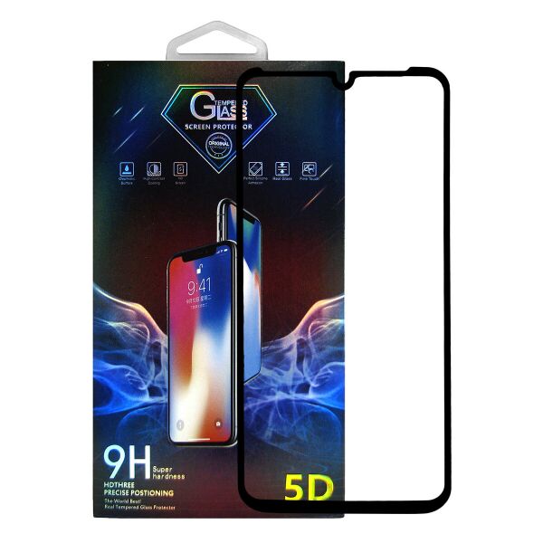 

Защитное стекло Premium Glass 5D Full Glue для Motorola Moto G8 Plus Black