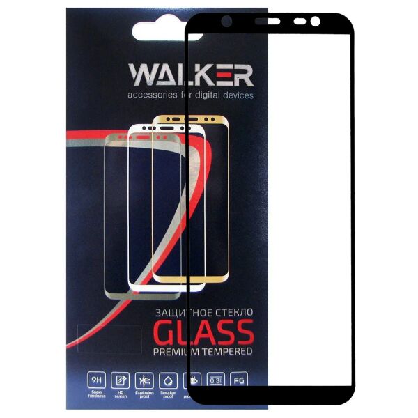 

Защитное стекло Walker 3D Full Glue для Samsung J810 Galaxy J8 2018 Black