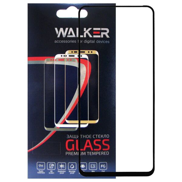 

Защитное стекло Walker 3D Full Glue для Oppo F11 Pro / K3 / Realme X Black