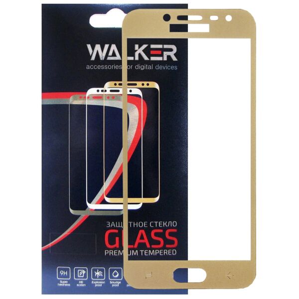 

Защитное стекло Walker 3D Full Glue для Samsung J250 Galaxy J2 2018 Gold