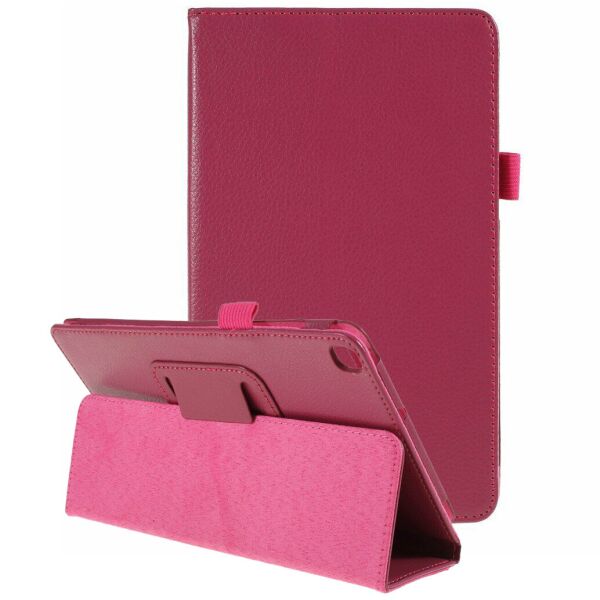 

Чехол-книжка Litchi Leather Case для Samsung Galaxy Tab A 8.0 2019 T290 / T295 Rose