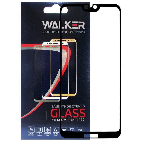 

Защитное стекло Walker 3D Full Glue для Honor 9X / 9N / 9i 2018 Black