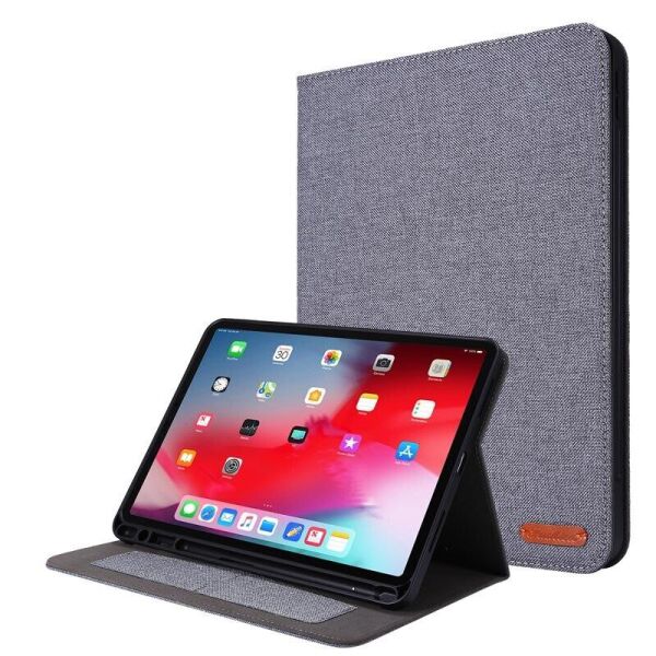 

Чехол Cloth Pattern Case для Apple iPad Pro 12.9 2018 / 2020 (Wake / Sleep) Grey