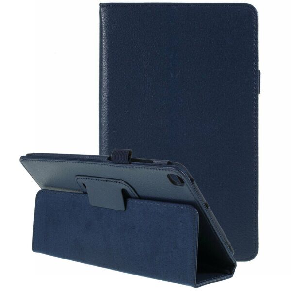 

Чехол-книжка Litchi Leather Case для Samsung Galaxy Tab A 8.0 2019 T290 / T295 Dark Blue