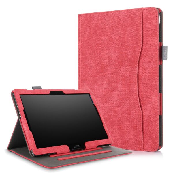 

Чехол Leather Case для Lenovo Tab M10 HD 10.1 Red