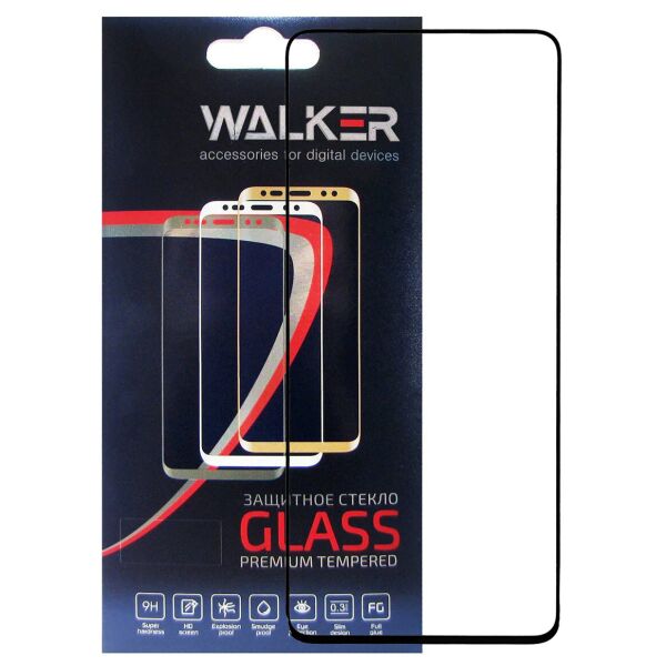 

Защитное стекло Walker 3D Full Glue для Oppo Reno 4 / Reno 4 SE / A74 4G Black