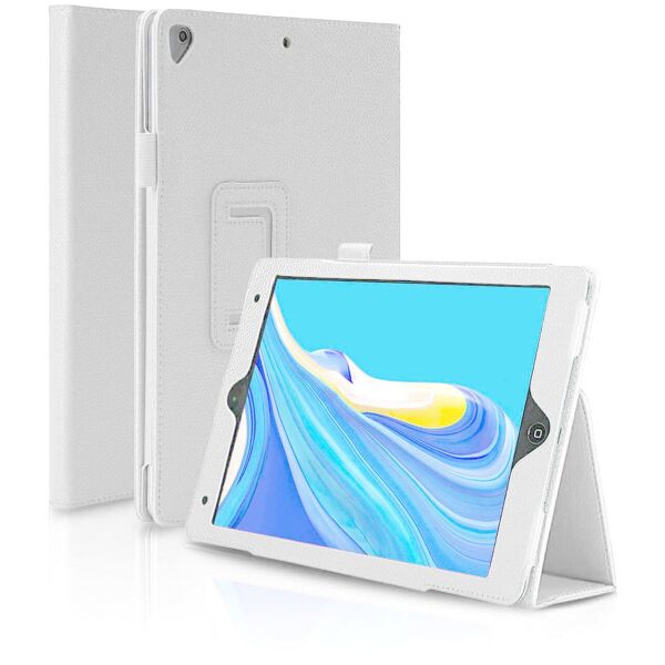 

Чехол-книжка Litchi Leather Case для Apple iPad 10.2" / iPad 10.5" (Wake / Sleep) White