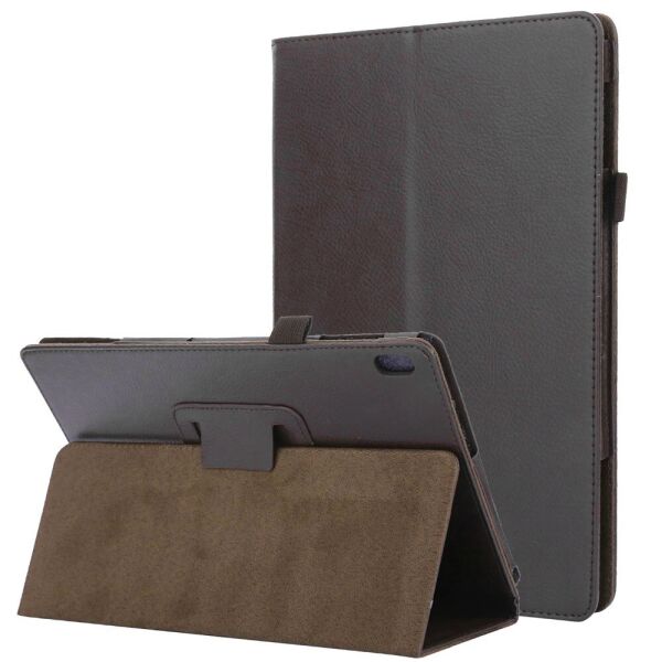 

Чехол-книжка Litchi Leather Case для Apple iPad Pro 12.9 2015 / 2017 (Wake / Sleep) Brown