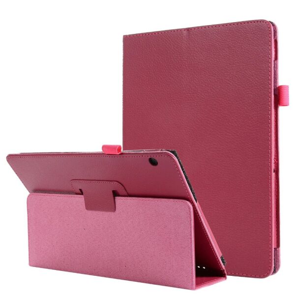 

Чехол-книжка Litchi Leather Case для Huawei MediaPad T5 10.1 (Wake / Sleep) Rose