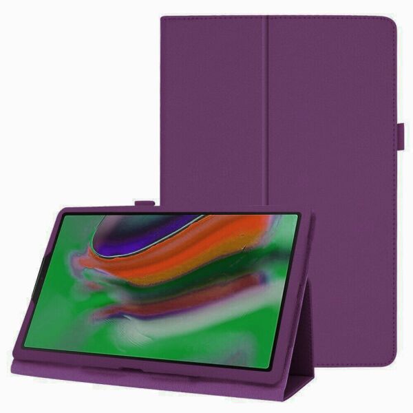

Чехол-книжка Litchi Leather Case для Samsung Galaxy Tab A 10.1 2019 T510 / T515 Purple