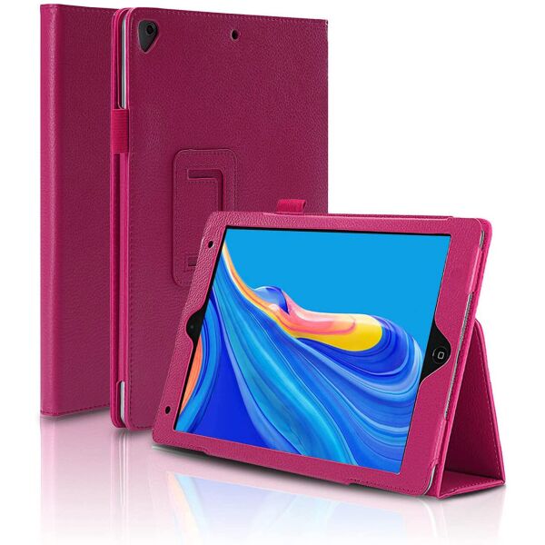 

Чехол-книжка Litchi Leather Case для Apple iPad 10.2" / iPad 10.5" (Wake / Sleep) Rose