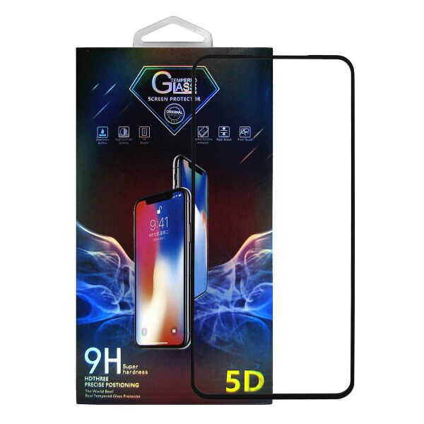 

Защитное стекло Premium Glass 5D Full Glue для Google Pixel 4A Black