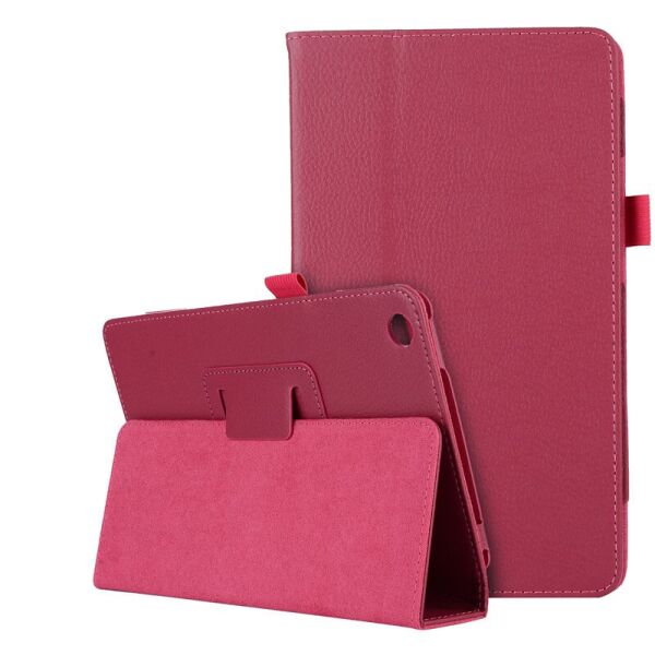 

Чехол-книжка Litchi Leather Case для Huawei MediaPad T3 8 Rose
