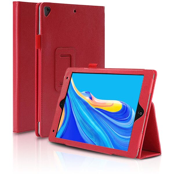 

Чехол-книжка Litchi Leather Case для Apple iPad 10.2" / iPad 10.5" (Wake / Sleep) Red