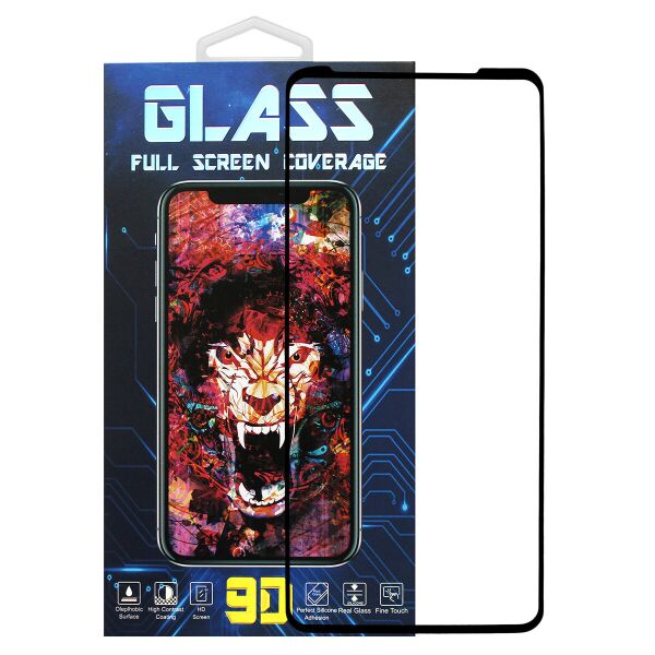 

Защитное стекло Premium Glass 9D Full Glue для Motorola Moto G9 Plus Black